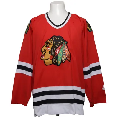 Hockey jersey (Red, White, Black) from Starter Polyester