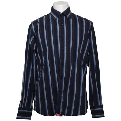Skjorta (Blå, Grå, Vit) från Liv Collection Bomull, Elastan, Polyester