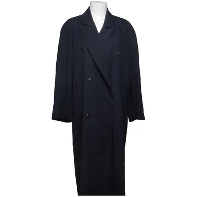 Jas (Blauw) van Novelti Polyester, Wol