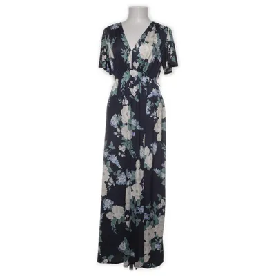 Långklänning (Blå, Vit, Grön, Flerfärgad) från ASOS Elastan, Polyester