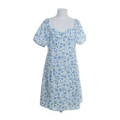 Robe (Blanc, Bleu) de Pieces Polyester, Coton