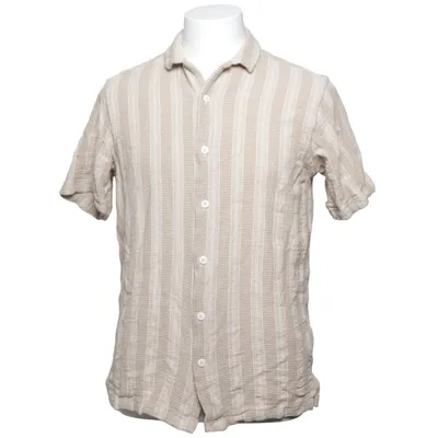 Korte mouwen shirt (Beige, Wit) van Smog Katoen, Polyester, Viscose
