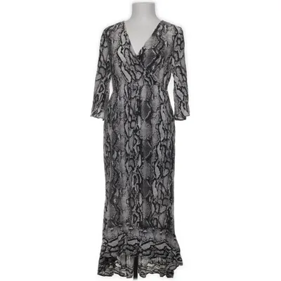 Maxi jurk (Zwart, Wit, Meerkleurig) van One More Story Viscose