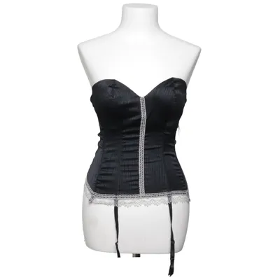 Corset (Black) from Selmark Polyamide, Polyester