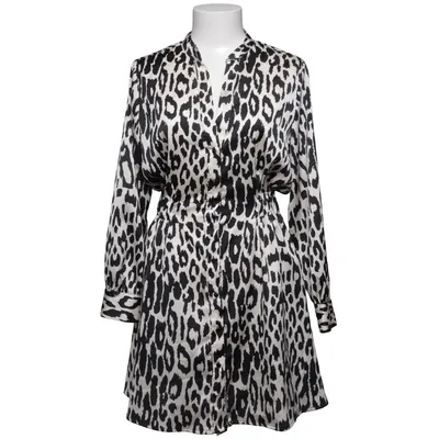 Dress (Black, White) from Zara Polyester