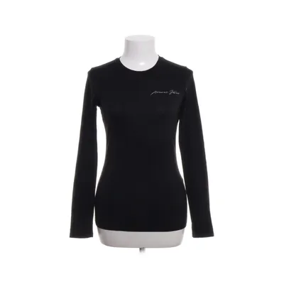 Lange mouwen shirt (Zwart) van Armani Jeans Katoen, Elastaan