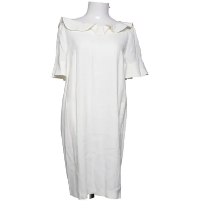 Dress (White) from Twin Set Simona Barbieri Acetate, Elastane, Viscose