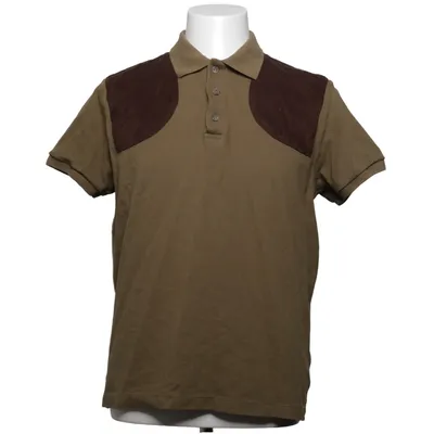 Polo shirt (Beige, Brown) from Chevalier Cotton, Polyester
