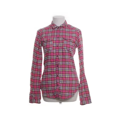 Flannel skjorte (Pink, Flerfarvet) fra Abercrombie & Fitch Bomuld, Viscose