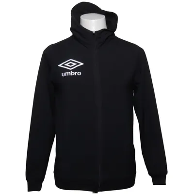 Hoodie (Black) from Umbro Cotton, Polyester