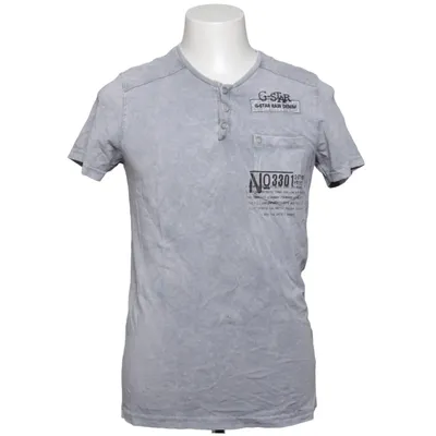 T-shirt (Grijs) van G-Star Raw Katoen, Elastaan