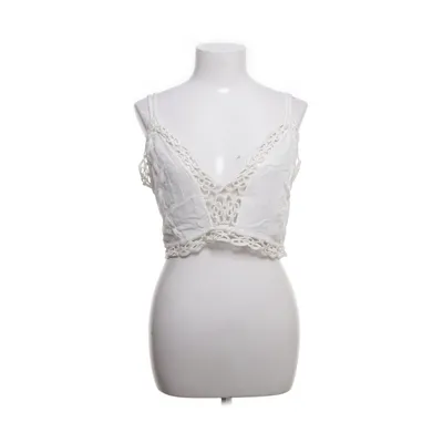 Crop top (Vit) från Gina Tricot Viskos