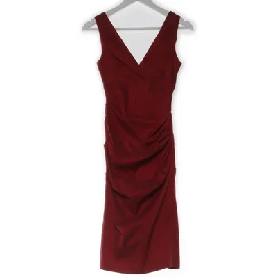 Slå-om-kjole (Rød) fra Le Château Elastan, Nylon, Polyester