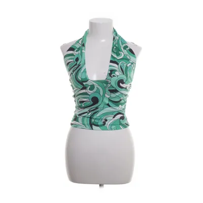 Haltertop (Groen, Meerkleurig) van Bik Bok Elastaan, Polyester