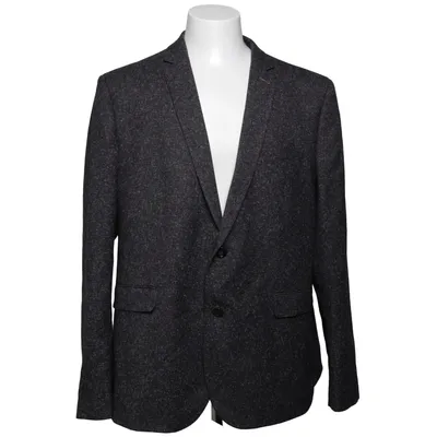 Blazer (Gray) from Harry Brown Polyester, Viscose