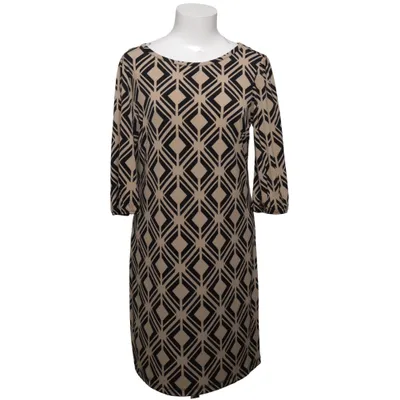 Dress (Beige, Black) from Enfocus Studio Elastane, Polyester