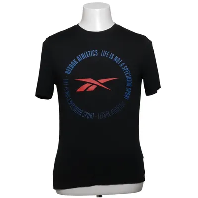 T-shirt (Zwart, Meerkleurig) van Reebok Gerecycled polyester
