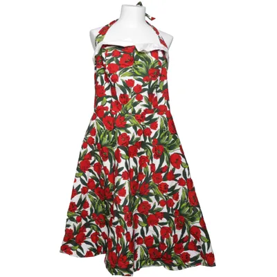 Neckholderkleid (Weiß, Rot, Grün) von Retro Line of Sweden