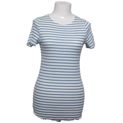 Zwangerschapstop (Blauw, Wit) van H&M Mama Katoen, Elastaan
