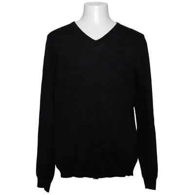 Pullover (Svart) från Dressmann Premium Collection Merinoull