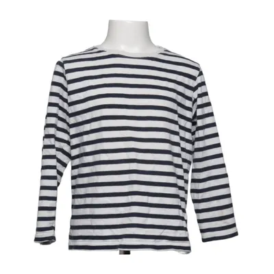 Long sleeve T-shirt (Blue, White) from Lindex Kids Cotton