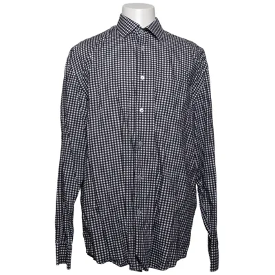 Shirt (Black, White) from Finest Shirtmaker Cotton