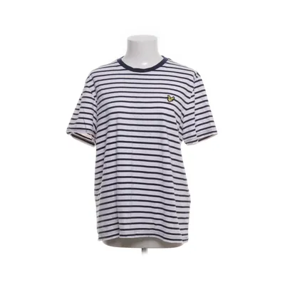 T-shirt (Wit, Blauw) van Lyle & Scott Katoen