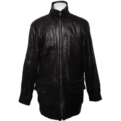 Leather jacket (Black) from Jotama Leather