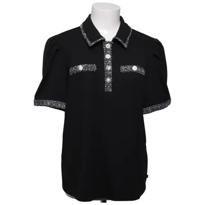 Poloshirt (Zwart) van Karl Lagerfeld Polyester, Viscose