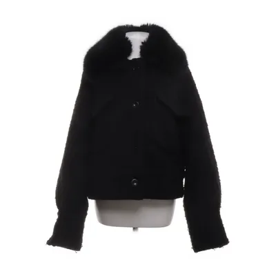 Skjortejakke (Sort) fra Meotine Elastan, Polyester, Kunstpels