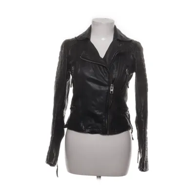 Bikerjacka (Svart) från Allsaints Bomull, Viskos