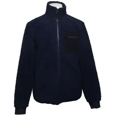 Fleece jas (Blauw) van Anerkjendt