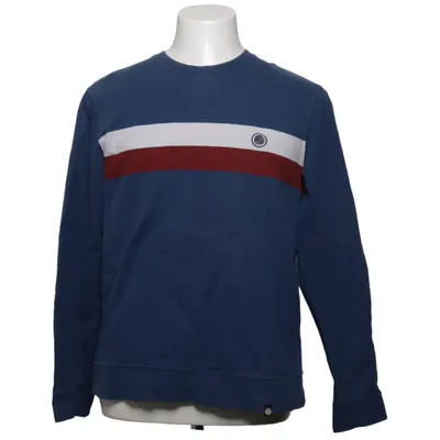Sweatshirt (Blauw, Wit, Rood) van Pretty Green Katoen