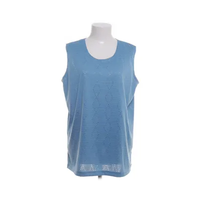 Tank Top (Blue) from Studio Borgelt Polyester, Viscose