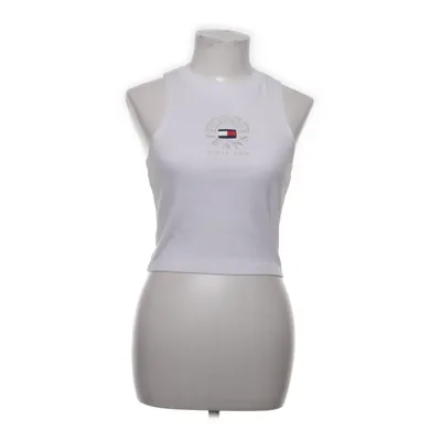 Crop top (Vit) från Tommy Hilfiger Jeans Bomull, Elastan