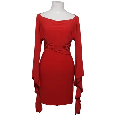Dress (Red) Elastane, Viscose