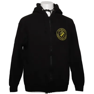 Capuchon sweater (Zwart) van AIK Katoen, Polyester