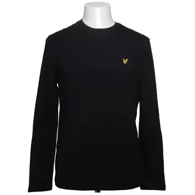 Long sleeve T-shirt (Black) from Lyle & Scott Cotton