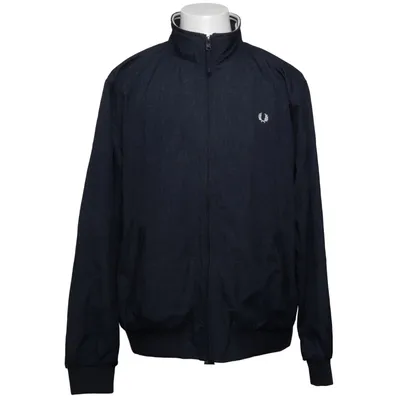 Bomberjakke (Blå) fra Fred Perry Bomuld, Elastan, Polyamid, Polyester