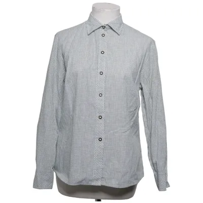 Chemise (Blanc, Vert) de Hammerschmid Coton