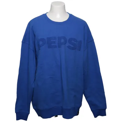 Sweatshirt (Blauw) van Pepsi Acryl, Katoen, Elastaan, Polyester