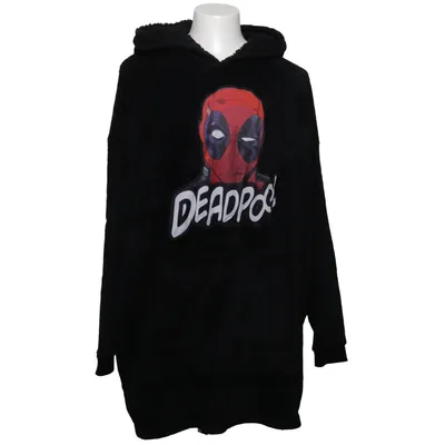Hoodie (Black, Red) from Marvel Polyester