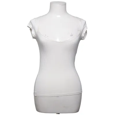 Top (White) from Nelly Elastane, Viscose
