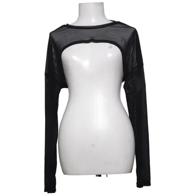 Bolero (Schwarz) von Dazy Baumwolle, Polyester