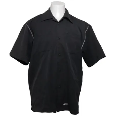Chemise à manches courtes (Gris) de Jack & Jones Polyester, Viscose