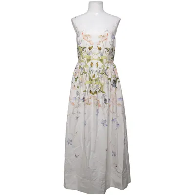 Dress (White, Multicolored) from H&M Cotton