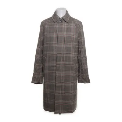 Coat (Beige, Multicolored) from H&M Man Polyester, Viscose, Elastane