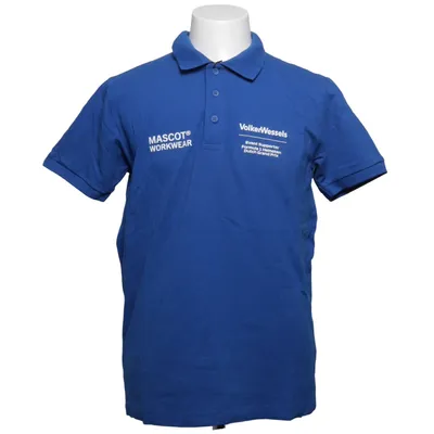 Polo (Bleu) de Mascot Coton, Élasthane