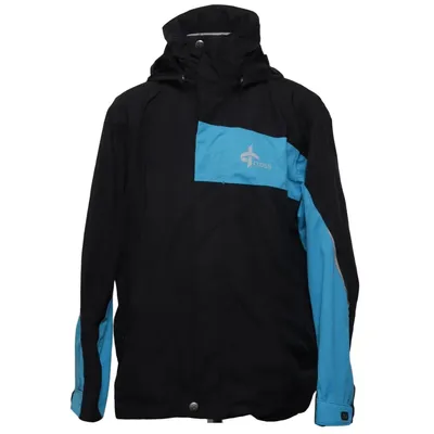 Veste polaire (Noir, Bleu) de Cross Polyester, Polyuréthane