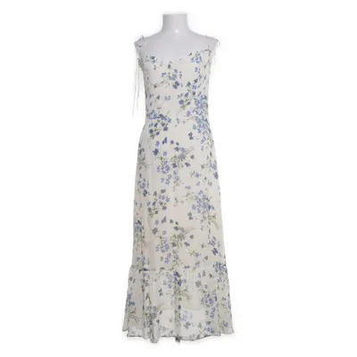 Maxi jurk (Wit, Meerkleurig) van Reformation Viscose
